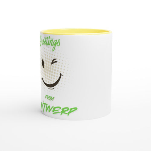 Antwerp customized tourist mug